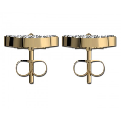 Angel Heart Diamond Earrings